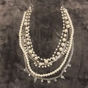 Beautiful Layered Pearl Necklace